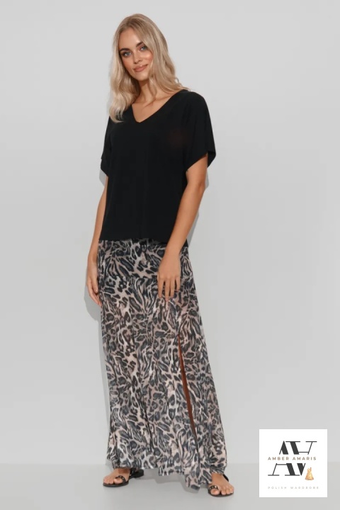 Bluzka damska oversize czarna Bluzka damska oversize czarna