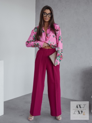 Spodnie Elegance Bordo