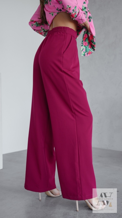 Spodnie Elegance Bordo