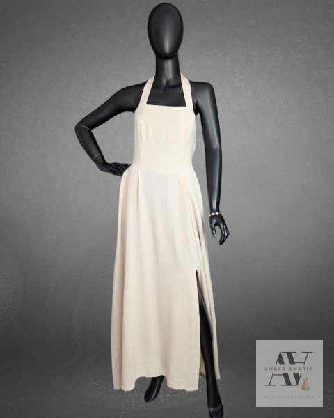 Codzienna elegancja – sukienka Sophia z wiskozy w odcieniu latte | Idealna na lato, lekka i kobieca