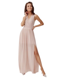 ELINA – Szyfonowa sukienka maxi