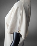 AMELIA – piaskowa bluzka oversize