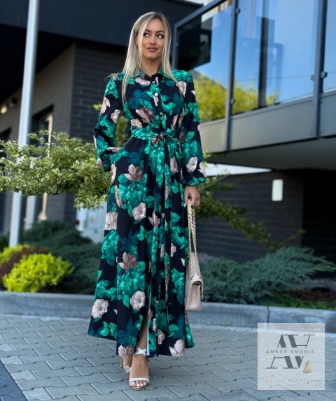 Sukienka ESTELLE w kwiaty – klasyka, która robi wrażenie Sukienka ESTELLE w kwiaty – klasyka, która robi wrażenie