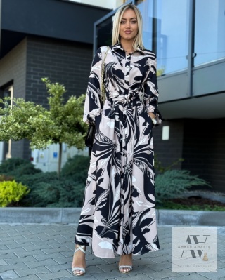Sukienka ESTELLE w print – klasyka, która robi wrażenie