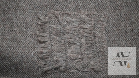 Sweter LORRA – miękki komfort z nutą boho szary melanż