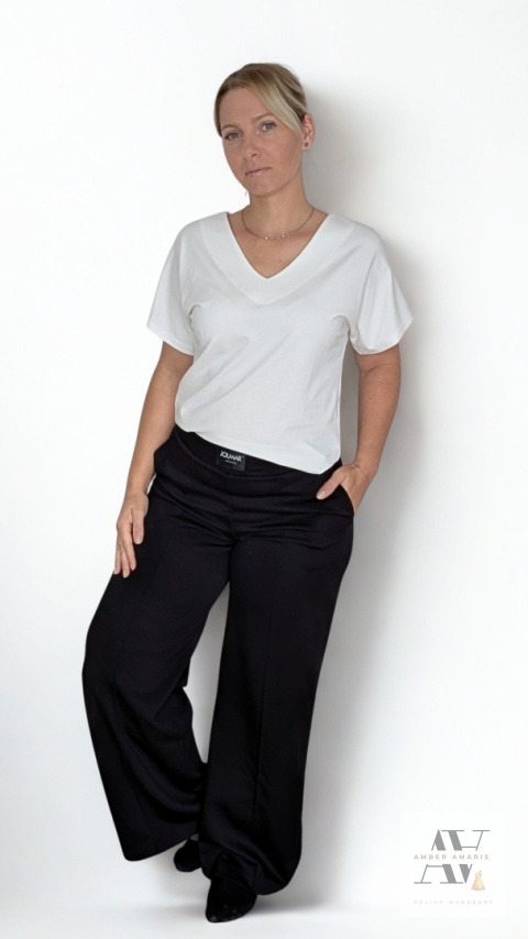 Spodnie NOIRÉ czarne – elegancja i komfort w nowoczesnym wydaniu