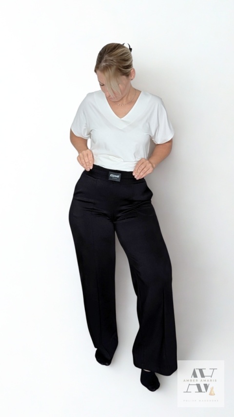 Spodnie NOIRÉ czarne – elegancja i komfort w nowoczesnym wydaniu