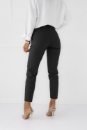 VERA – czarne spodnie cygaretki 7/8 z kantem
