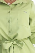 CAMILLE – szmizjerka z wiązaniem w talii | oliwka