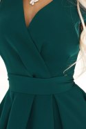 Zielona sukienka kopertowa SCARLETT