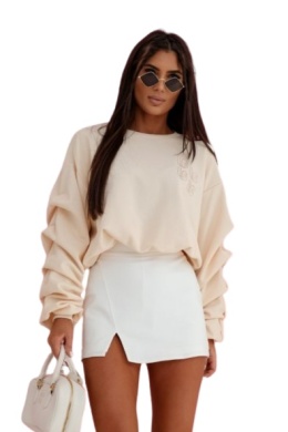 Bluza damska bawełniana kokos UNI