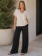 AMELIA – piaskowa bluzka oversize