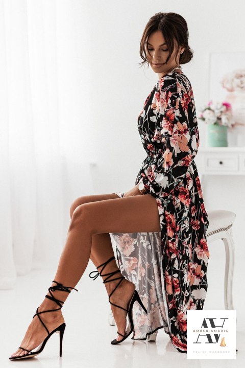 LEJLA sukienka w kwiatowy print